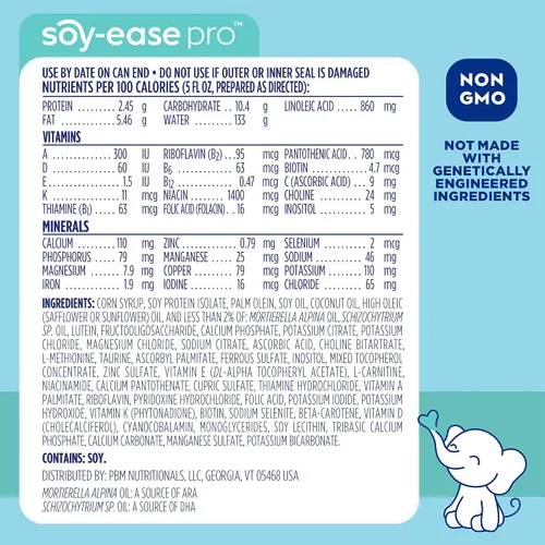 Vista 5 de Good Start Dr. Brown's Soy-ease Pro - Fórmula en polvo para bebés, 20 onzas