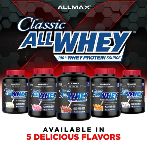 Vista 7 de ALLMAX AllWhey Classic - Proteína de suero en polvo, chocolate, 2 libras Supports Lean Muscle Growth, Enhances Recovery, 30g Whey Protein, Gluten