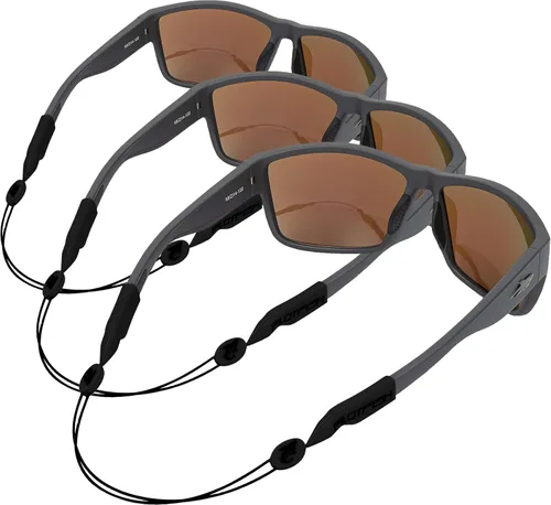 Vista 11 de Pilotfish Correa de cable de retención de gafas ajustable sin cola: gafas de sol, gafas, gafas, El paquete original de 2, 16 pulg.