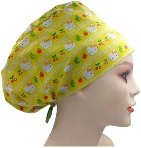 Vista 15 de Cute Kitty Euro Scrub - Gorra de trabajo ajustable para mujer