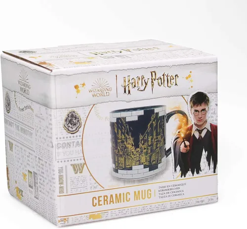 Vista 3 de Harry Potter Taza Diagon Alley - Taza de trabajo - Tazas de 11.0 fl oz para adultos