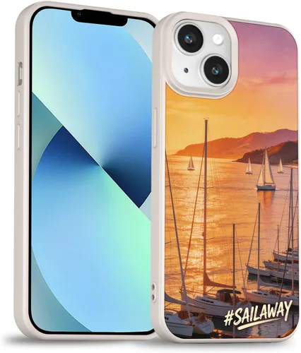 Vista 125 de Funda para iPhone 12 Pro Max (protección contra caídas de grado militar) Funda de teléfono de TPU a prueba de golpes, medusa-12PM Azul