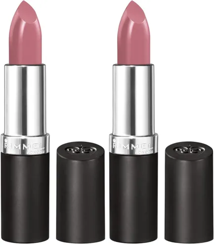 Vista 28 de Rimmel London Lasting Finish by Kate Lipstick, 001