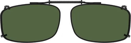 Vista 12 de Eyekepper Gafas de sol con clip para hombre, 2.205 x 1.339 in Marrón