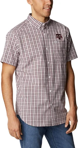 Vista 5 de Columbia Mens Collegiate Rapid Rivers Short Sleeve Shirt