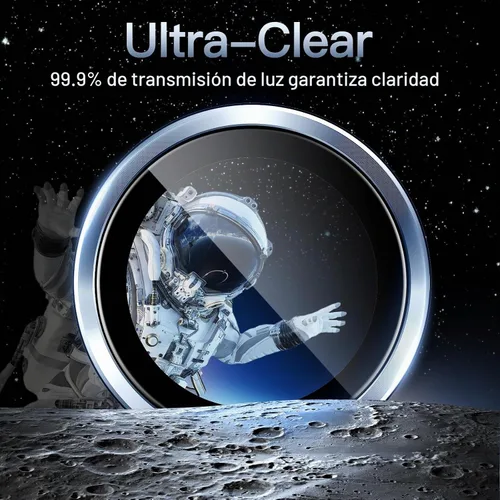 Vista 6 de JETech Protector de lente de cámara para Samsung Galaxy S24 FE, azul, 1
