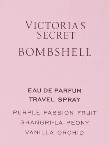 Vista 5 de Victoria's Secret Eau de Parfum Spray de viaje, Bombshell - .23 fl oz