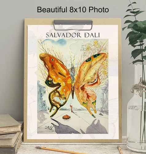 Vista 4 de Salvador Dali - Arte de pared y decoración impresa, arte de pared de galería, póster de museo, obra de arte surrealismo moderno, impresión