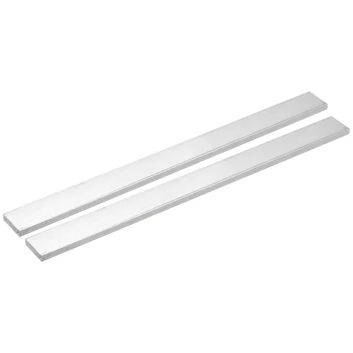 Vista 41 de uxcell Barra plana cuadrada de aluminio, 1-1/2" de espesor 1-1/2" de ancho 12" de longitud Barra cuadrada de aluminio 6061, placa plana de aluminio