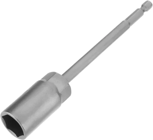 Vista 8 de Utoolmart Broca de ajuste de tuerca de 1/4" con vástago hexagonal de cambio rápido de 1/4", longitud de 5.906 in, métrica no magnética, 1 unidad