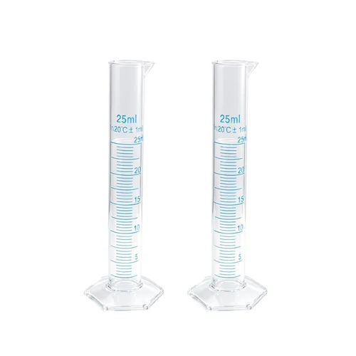 Vista 10 de Geesatis Cilindro graduado plástico de 0.8 fl oz (10) y 0.1 fl oz (20) cuentagotas de plástico