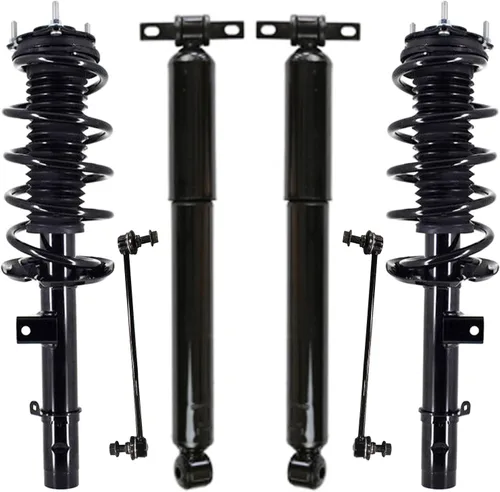 Vista 76 de Detroit Axle - Kit de puntales delanteros de 6 piezas para Ford Escape 2014-2019, 2 puntales y muelles helicoidales, 2 enlaces de barra