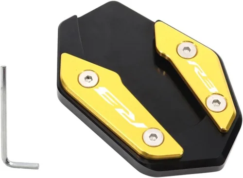 Vista 15 de Soporte de extensión lateral de pie para motocicleta para Yamaha YZF R3 R25 MT03 MT25 2019 2022 MT 03 25 R 3 25 (color: MT03 azul)