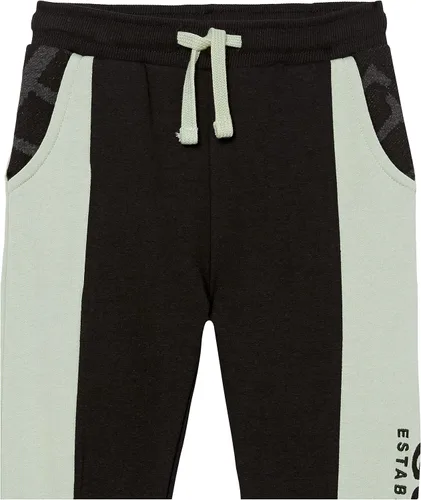 Vista 3 de GUESS Pantalones de contraste de rizo francés orgánico para niños