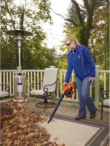 Vista 5 de Barredora/Aspiradora de iones de litio de 40V Black and Decker, Sin, Negro