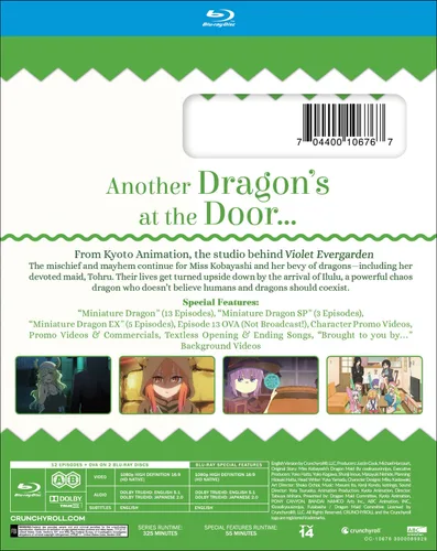 Vista 2 de Miss Kobayashi's Dragon Maid S Season 2 Blu-ray