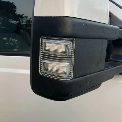 Vista 4 de 2x luz LED para espejo lateral Compatible con Ford F250 F350 F450 F550 Super Duty de 2008 a 2016, 7C3Z-13776-A 7C3Z-13776-B 7C3Z13776A 7C3Z13776B