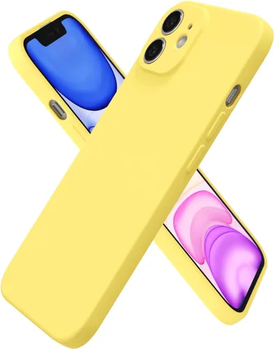 Vista 20 de oakxco Funda de Silicona para iPhone 11, Funda de Teléfono Ultra Delgada y Fina para Mujeres y Niñas, Diseño Minimalista Estético Lindo y Femenino