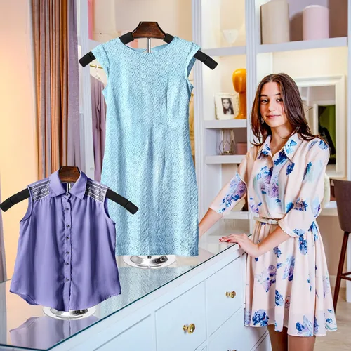 Vista 6 de Tosnail Exhibición ajustable de la camiseta, soporte de exhibición de la camisa de 18 - 31 pulgadas, maniquí de ropa, estante de exhibición