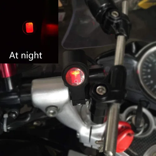 Vista 2 de 12 V impermeable 7/8 pulgadas manillar de motocicleta LED interruptor de encendido y apagado de motocicleta interruptor de manillar