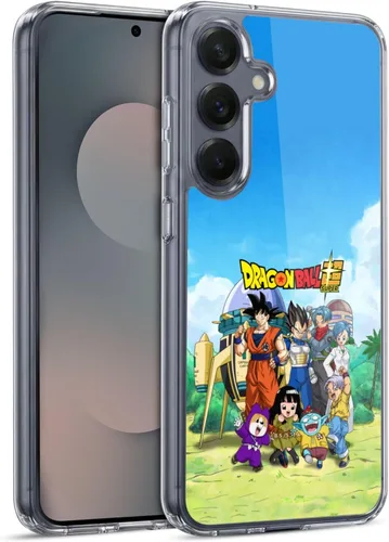 Vista 242 de Head Case Designs Funda de gel con licencia oficial de Dragon Ball Super Group Future Trunks Arc Characters [protección de grado militar] compatible
