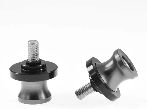 Vista 2 de Par de tornillos de soporte basculante de 0.394 in CNC para motocicleta, carretes deslizadores para Ninja ZX-6R ZX600 1998-2011 ZX6R Z1000 2003-2014