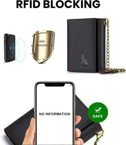 Vista 6 de BAIGIO Cartera Mem, Marrón oscuro, Casual