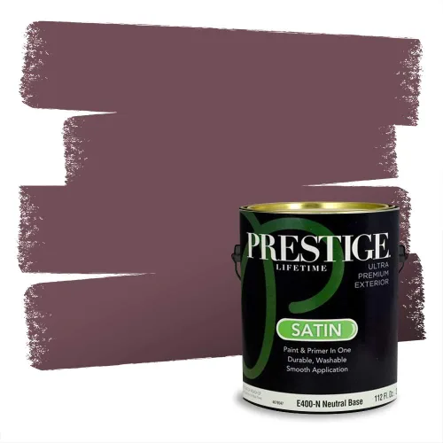 Vista 530 de Prestige Paints Pintura exterior e imprimación en uno, 1 galón, plano, coincidencia comparable de Valspar* Amber Rose*
