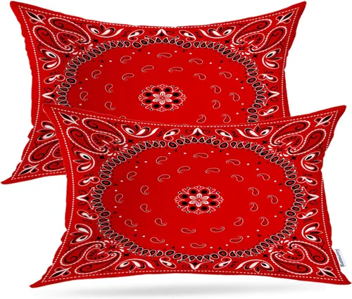 Vista 95 de Batmerry Fundas de almohada de bosque de arce otoñal, casas de sillas de madera, hojas amarillas, fundas de almohada decorativas, impresión digital