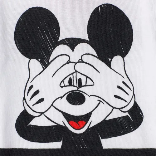 Vista 4 de Disney Pijama de algodón de 4 piezas de Mickey Mouse para bebé niño