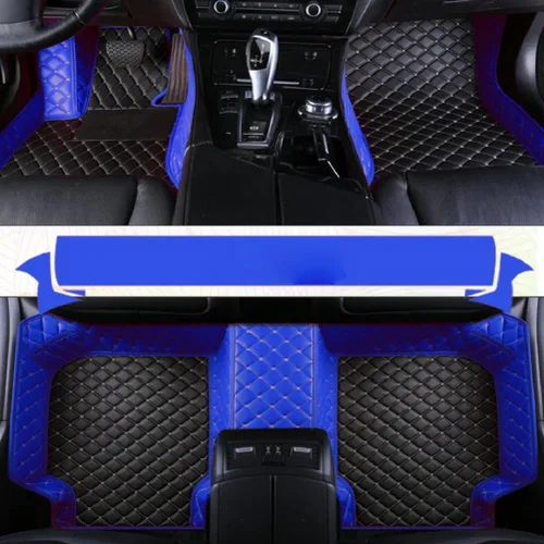 Vista 24 de Tapete personalizado para automóvil, adecuado para el 98.88% de sedán, SUV, automóvil deportivo, camión, envolvente completo, forro de cuero