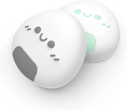 Vista 2 de PlayVital Onigiri - Tapas de joystick para Nintendo Switch, tapas de palanca de pulgar para Switch Lite, cubierta analógica para Switch OLED Joycon