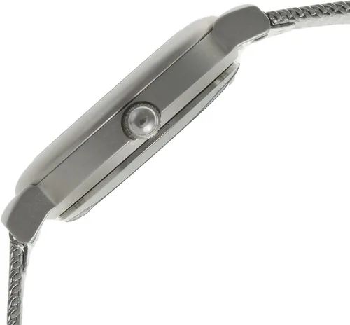 Vista 8 de Peugeot - Reloj de pulsera de malla para mujer con 7 biseles intercambiables