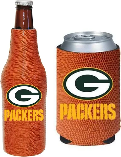 Vista 125 de Soporte aislante para latas y botellas de fútbol americano enfriador de bebidas Huggie (Nueva Orleans (Saints) - Negro) Nueva Orleans (Santos)