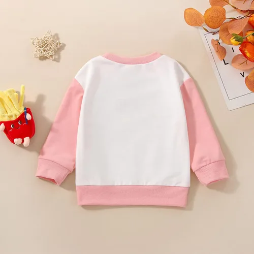 Vista 25 de Sudadera con cuello redondo para el día de San Valentín para bebé, niña, niño, para el día de San Valentín