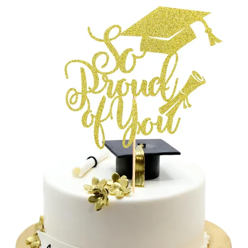 Vista 43 de Arthsdite 1 pieza Adorno para Tarta de Felicitación - Adorno de Tarta de Graduación - 2025 Suministros de Decoración para Fiesta de Graduación