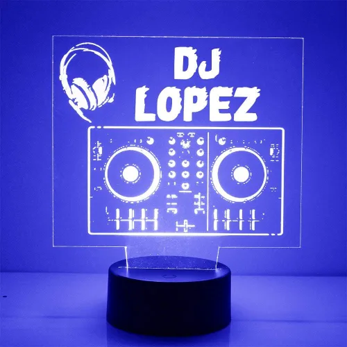 Vista 11 de Luz de noche personalizada para barbería con letrero LED de poste de barbero con mando a distancia, pantalla iluminada con nombre o imagen Peluquero