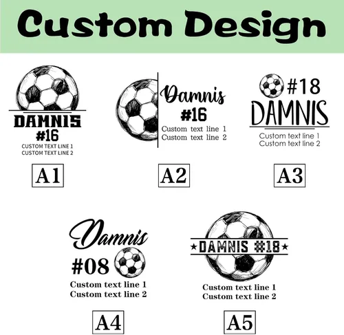 Vista 3 de Balón de fútbol personalizado con foto, pelota de fútbol personalizada con nombre, regalos de fútbol para hijo, hija, novio, aficionado al fútbol