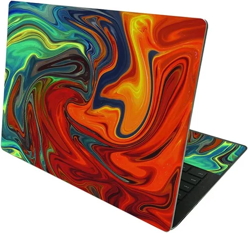 Vista 13 de MightySkins Skin compatible con Microsoft Surface Laptop 4 de 13.5 pulgadas - Mármol ámbar Funda protectora de vinilo duradera y única Fácil