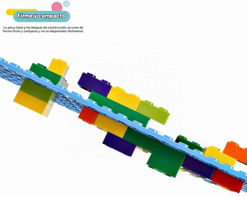 Vista 6 de Placas base clásicas compatibles con ladrillos y placas base, juego combinado de base de construcción de 10 x 10 pulgadas y 10 x 5 pulgadas, placas