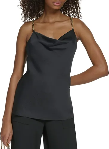 Vista 5 de Karl Lagerfeld Paris Blusa suave para mujer