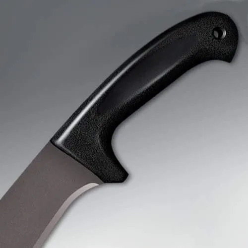 Vista 5 de Cold Steel 97JMS Machete táctico universal de acero al carbono con funda Cor-Ex, 22 pulgadas de largo, negro