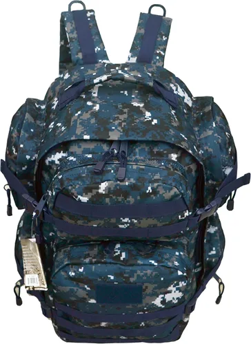 Vista 2 de Explorer Mochila táctica paquete de asalto militar con accesorios Molle
