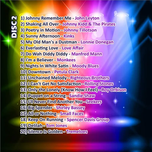 Vista 4 de Mr. Entertainer Big Karaoke Hits Of The 60s
