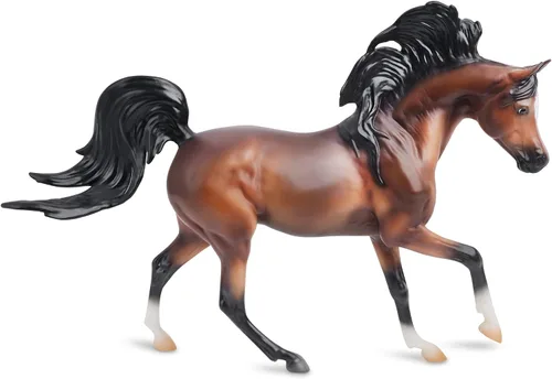 Vista 11 de Caballitos Breyer serie Freedom Blue Roan Brabant Juguete de caballo 9.75" x 7" Escala 1:12 Modelo #1052