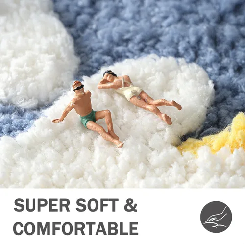 Vista 4 de Alfombra de baño de animales, lavable, divertida alfombra de baño de pato, microfibra suave y gruesa, antideslizante, absorbente de agua, para baño