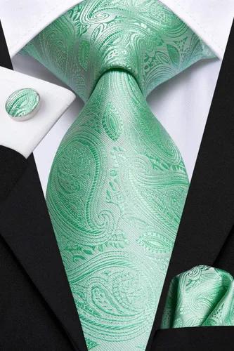 Vista 26 de Dubulle Corbata tejida de cachemira para hombre y gemelos de pañuelo para hombre, conjunto de gemelos para boda formal y negocios