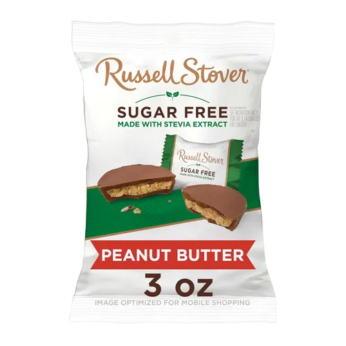 Vista 13 de Russell Stover Copas de mantequilla de maní sin azúcar