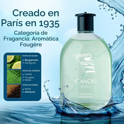 Vista 6 de Dana Canoe - Splash para después del afeitado para hombre (8 fl oz)