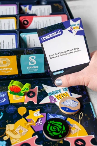 Vista 7 de Randolph CDSK Divertido juego de fiesta de trivia para adolescentes y adultos Ideal para noches de juego y grupos grandes Desafío de dos